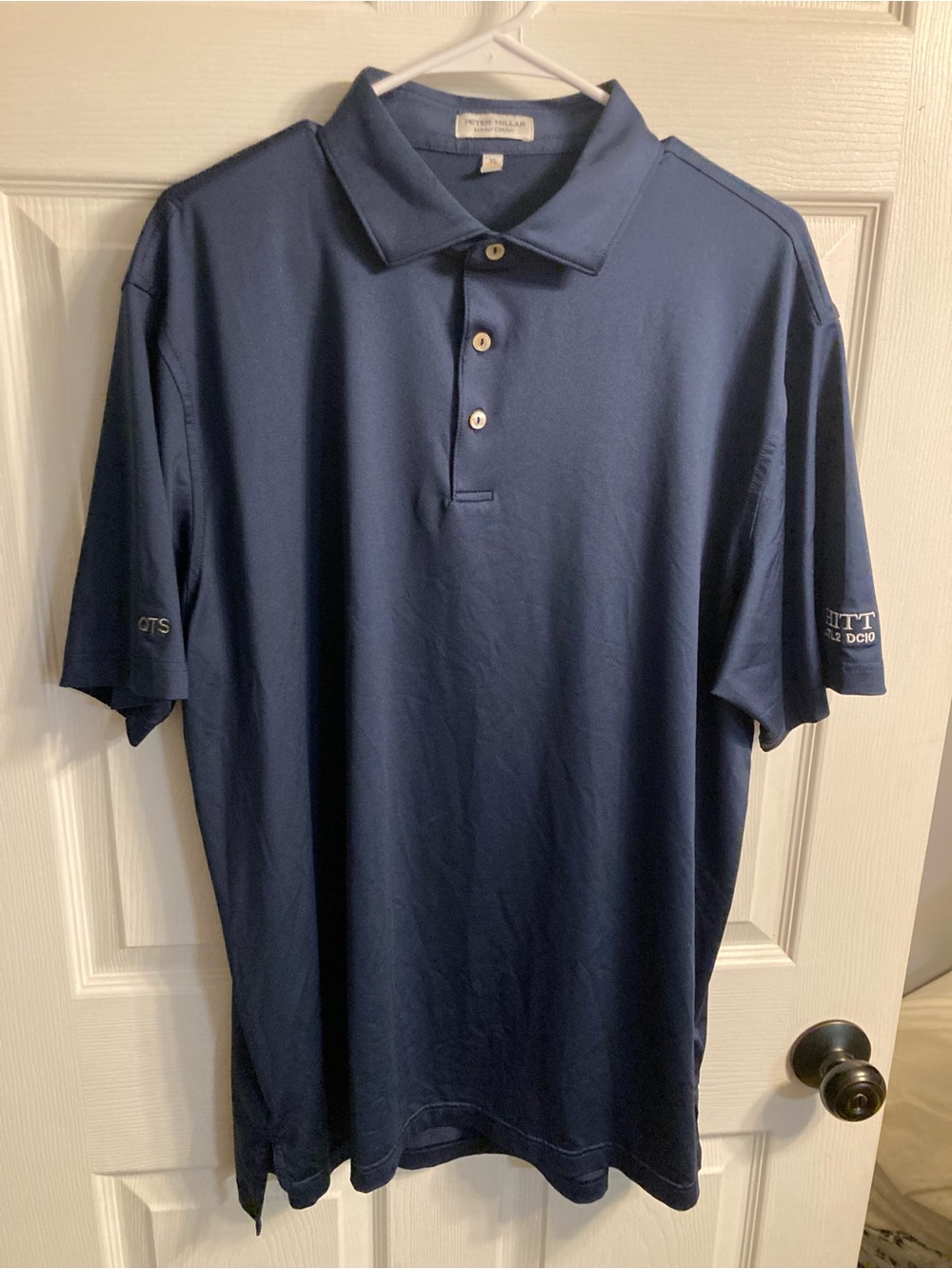 Peter Millar Navy Performance Polo Shirt